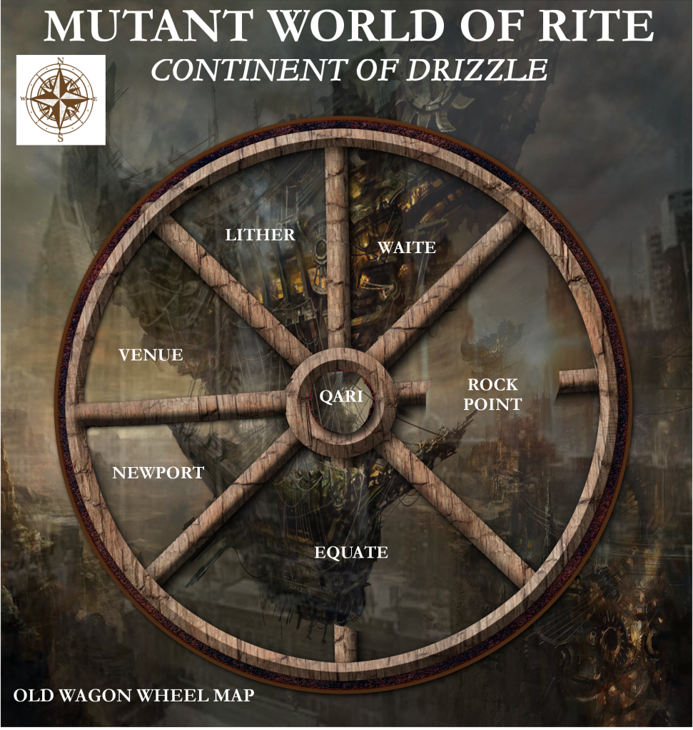 Continent of Drizzle: Mutant World of Rite: Jason Borrego Books:
